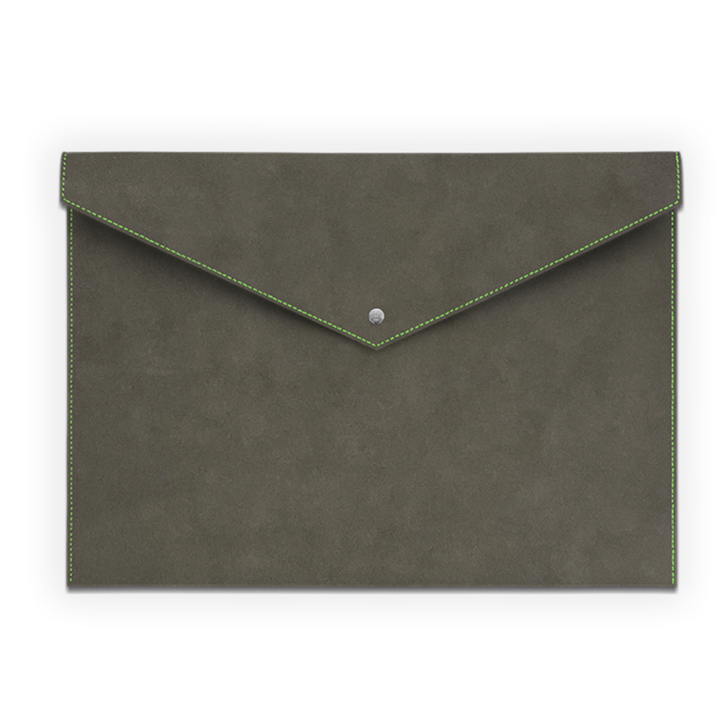 DenkZettel Soft Case Anthrazit-Grün