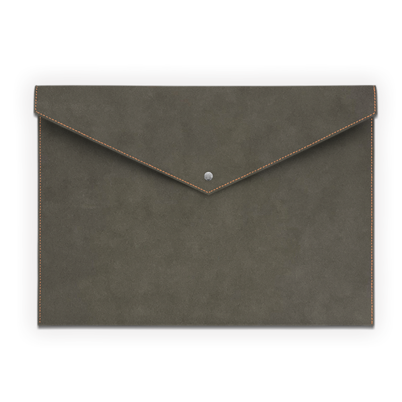 DenkZettel Soft Case Anthrazit-Orange