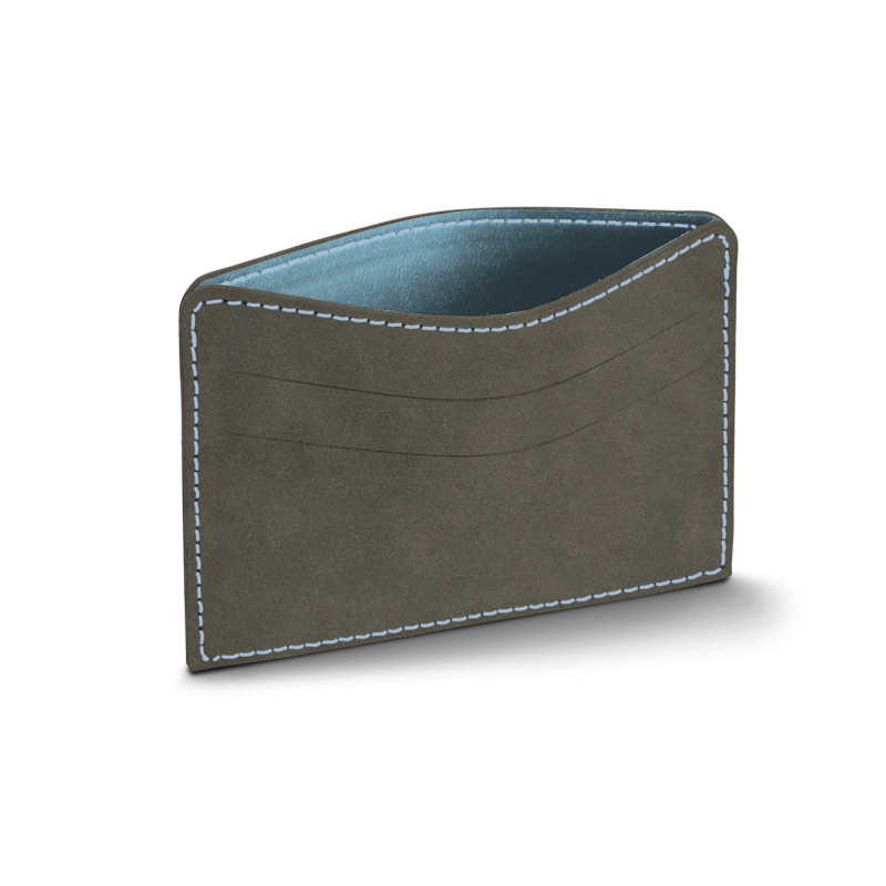 DenkZettel Kartenhalter Anthrazit-Blau