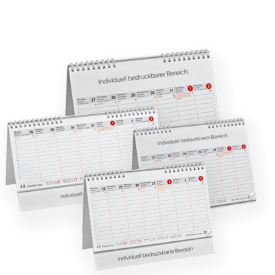 Tischkalender Classic Line | 7spaltig | 2026
