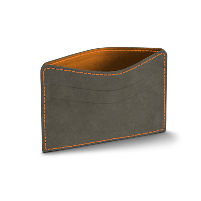 DenkZettel Kartenhalter Anthrazit-Orange