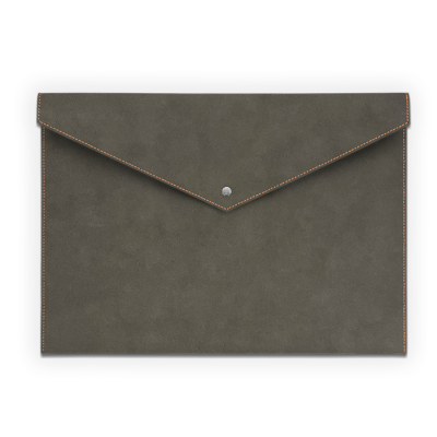 DenkZettel Soft Case Anthrazit-Orange