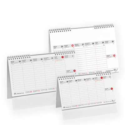 Tischkalender Classic Line | 6spaltig | 2026