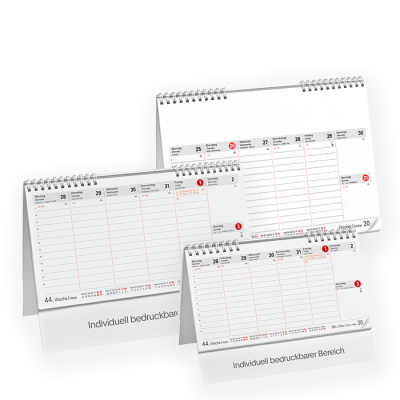 Tischkalender Classic Line | 6spaltig | 2026