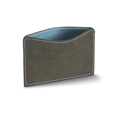 DenkZettel Kartenhalter Anthrazit-Blau