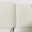 Tweed Notizbuch Beige