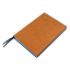 Alcantara Notizbuch Cognac Doubleflex B5