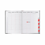 Classic Semana Leder Wochenbuchkalender 2027 mit Registerschnitt